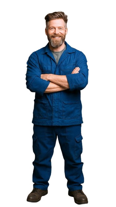 a man smiling with crossing arms wearing removebg preview